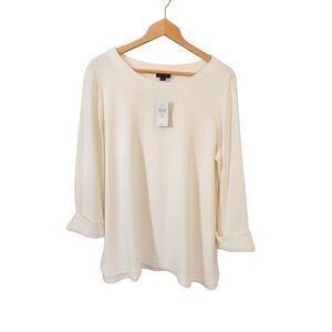 NWT J. Jill Women's Cream Top